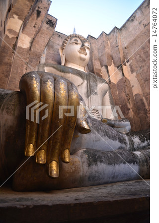 素可泰遺址Wat Sea密友的A-Chana菩薩 素可泰遺址Wat Sea密友的A-Chana菩薩 14764072