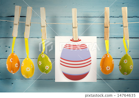 Composite image of easter eggs Composite image of easter eggs 14764635