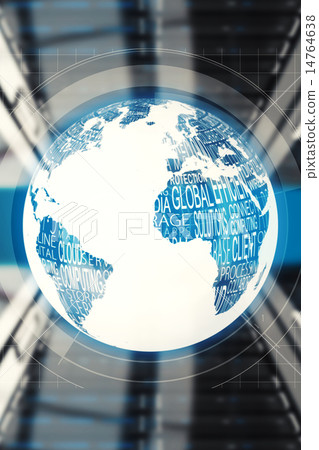 Composite image of black and white earth 14764638