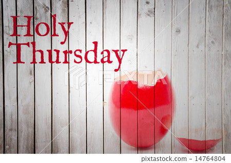 Composite image of holy thursday 14764804