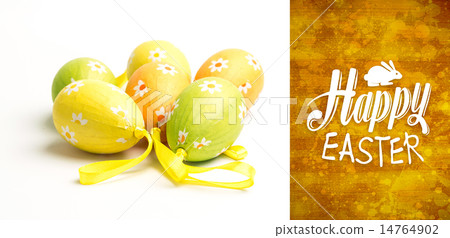 Composite image of happy easter graphic Composite image of happy easter graphic 14764902
