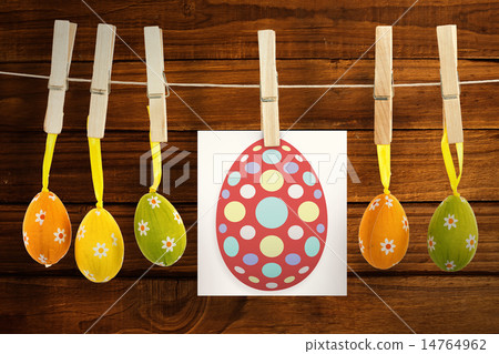 Composite image of easter egg Composite image of easter egg 14764962