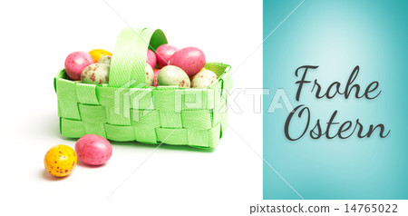 Composite image of frohe ostern 14765022