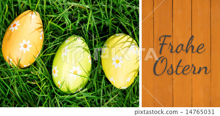 Composite image of frohe ostern 14765031