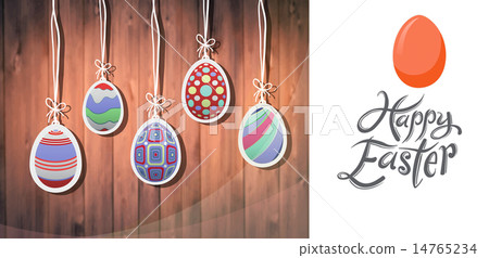 Composite image of happy easter 14765234
