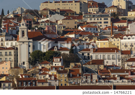 LISBON/PORTUGAL Alfama from Tagus River LISBON/PORTUGAL Alfama from Tagus River 14766221