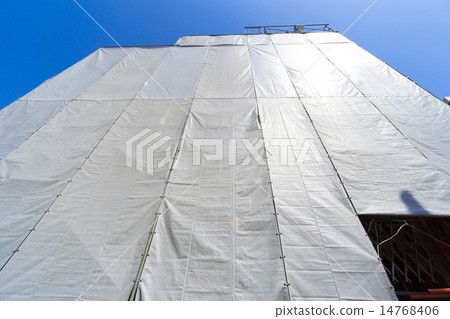 公寓住房建築工地圖像護理表 公寓住房建築工地圖像護理表 14768406