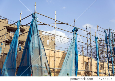 獨立式住宅施工現場圖像牆式施工方法 獨立式住宅施工現場圖像牆式施工方法 14768407
