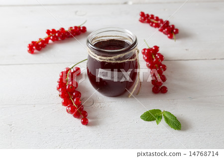 Currant jam in a jar 14768714