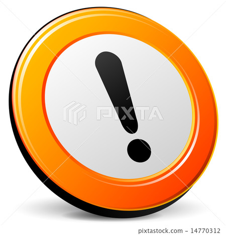 Vectore attention icon Vectore attention icon 14770312