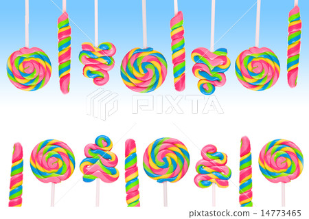 Fantasy sweet candy land with lollies Fantasy sweet candy land with lollies 14773465