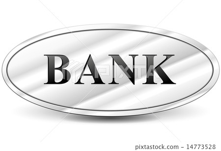 Vector bank sign Vector bank sign 14773528