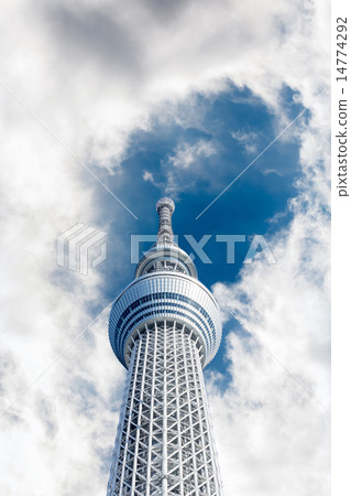 Tokyo Sky Tree against the sky Tokyo Sky Tree against the sky 14774292