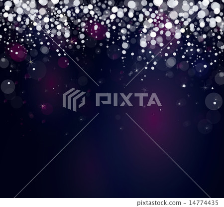 Vector snowfall on sky background. Vector snowfall on sky background. 14774435
