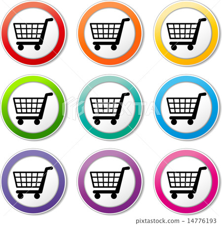 shopping icons shopping icons 14776193