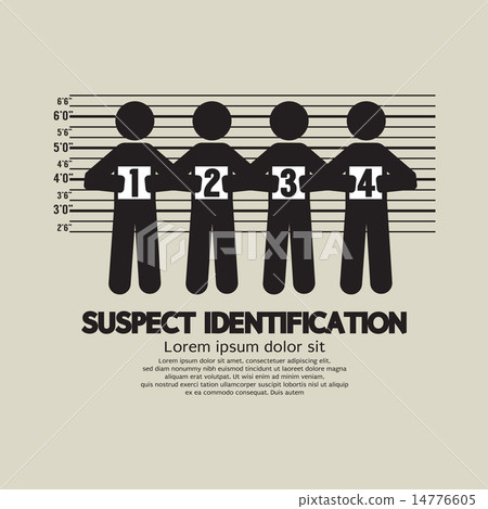 Suspect Identification Graphic Symbol Suspect Identification Graphic Symbol 14776605