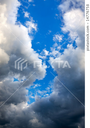 background from the sky and dark storm clouds background from the sky and dark storm clouds 14776758