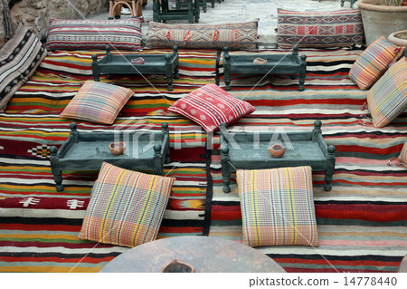 Hammamet. Tunisia. Medina and "Sidi Bou Said" cafe 14778440