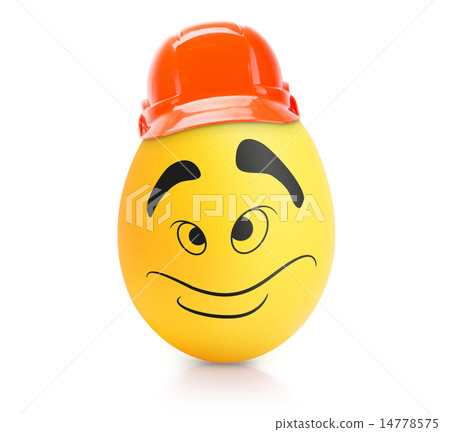 Emotion concept isolated on white 14778575