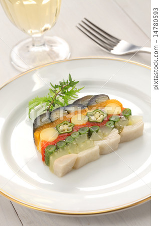 Terrine of vegetables 14780593
