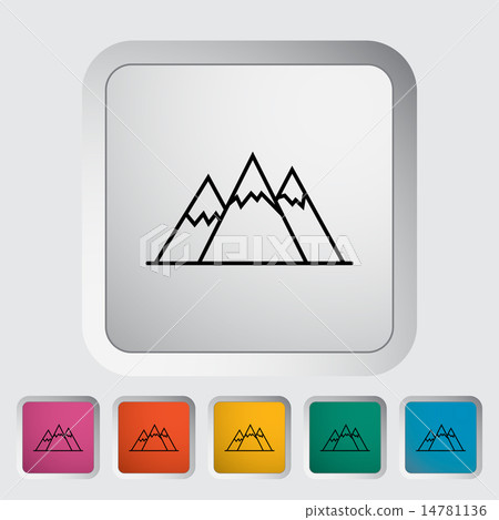 Mountain icon 14781136
