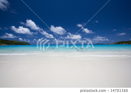 海灘和天空 14781388