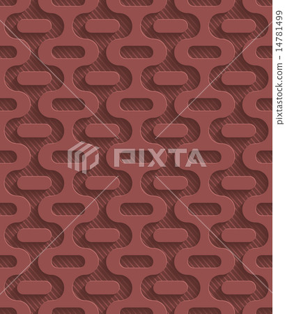 Marsala color perforated paper 14781499