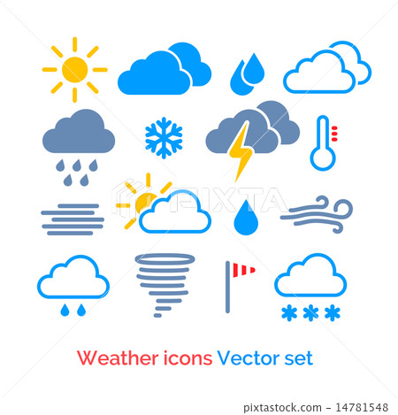 Weather icons set. Weather icons set. 14781548