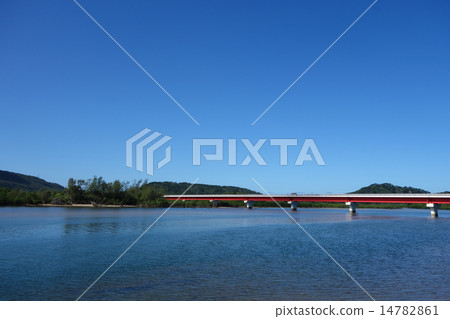 Okinawa Prefecture Iriomotejima Urauchi River 14782861