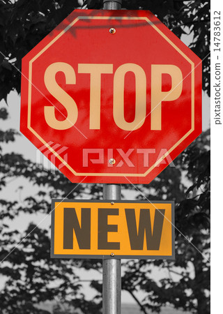 Stop sign 14783612