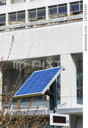 Stock Photo: radiation meter, radiation measuring instrument, japan