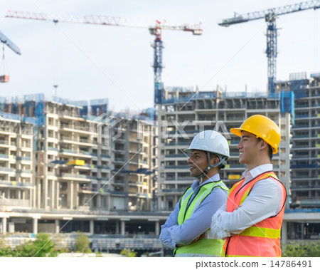 Men in Construction and Building Services Success 14786491