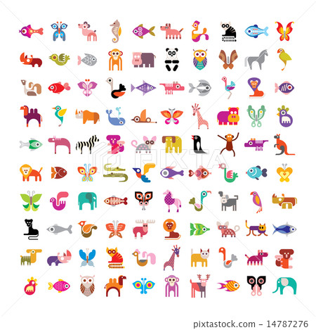 Animal icon set 14787276