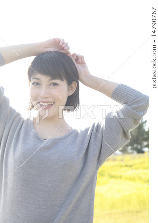鮮花和婦女 鮮花和婦女 14790767