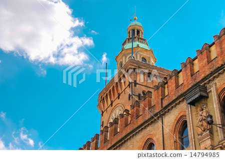 Clock Tower and facade of the Palazzo Comunale Clock Tower and facade of the Palazzo Comunale 14794985
