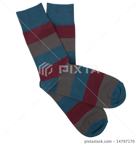 Pair of socks. Isolated on white background 14797170