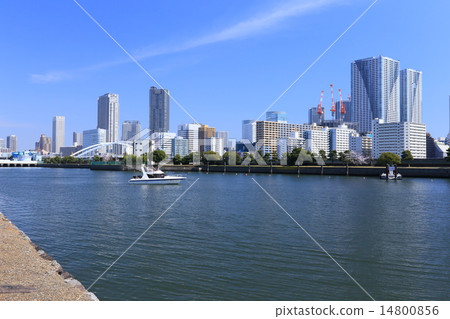 從Katsumigasei方向查看Hamarikyu 14800856
