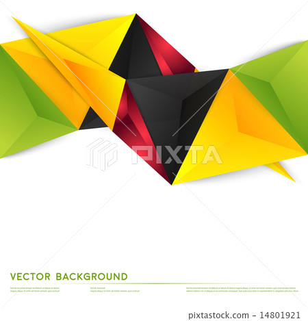 Vector background abstract polygon triangles.  14801921