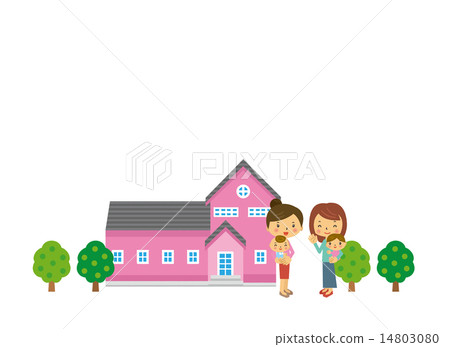 Nursery School Two Heads Series Stock Illustration