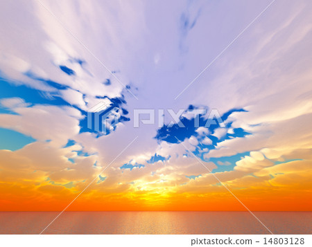 Wind and clouds with the sea Wind and clouds with the sea 14803128