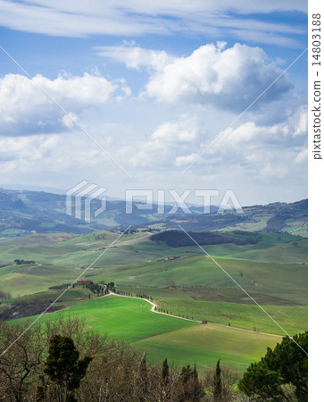 托斯卡納，意大利的意大利風景 14803188