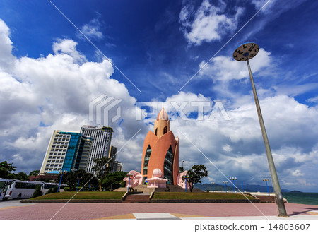 Tower Lotus in Nha Trang Vietnam. Horisontal Tower Lotus in Nha Trang Vietnam. Horisontal 14803607