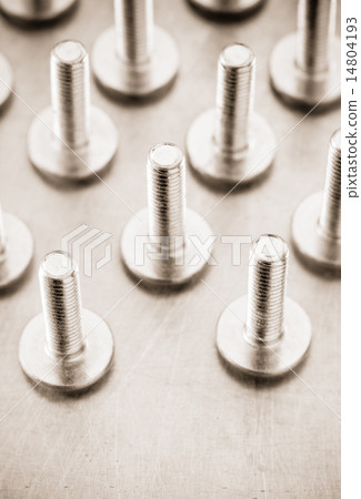 bolts tool at metal background 14804193