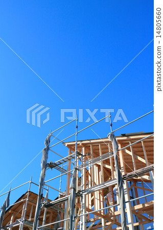 Sunny building site Sunny building site 14805660
