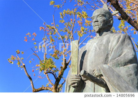 March Ayuto Toyotomi Hideyoshi Statue (The place of the birth of Hideyoshi, Chuzenji) 14805696