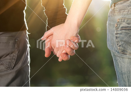 Concept of friendship and love of man and woman 14809036