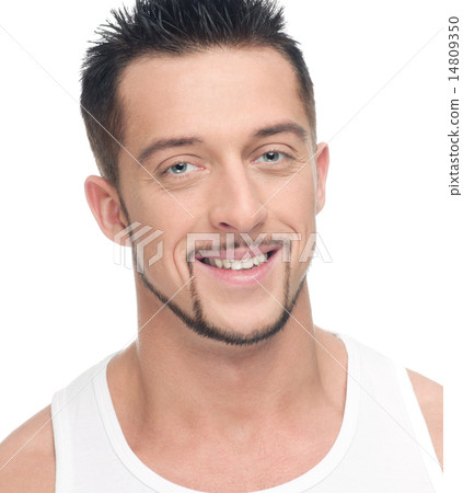 Young handsome man face 14809350