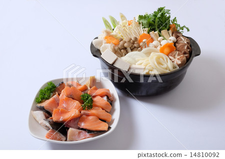 hot bowl with sea food hot bowl with sea food 14810092