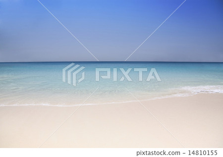 Rest and relaxation. White sand and azure Rest and relaxation. White sand and azure 14810155