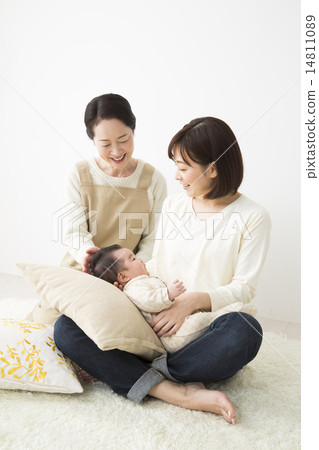 寶貝,媽媽和奶奶 寶貝,媽媽和奶奶 14811089